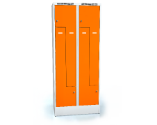Cloakroom locker Z-shaped doors ALSIN 1920 x 800 x 500